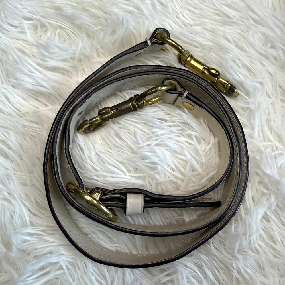 COACH Cream Gold Replacement Strap - Picture 1 of 6